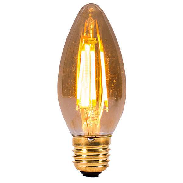 BELL 4W LED Vintage Candle ES Amber 2000K