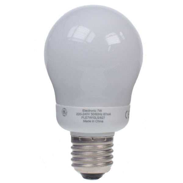 GE 240V 7W Es Compact Fluorescent GLS