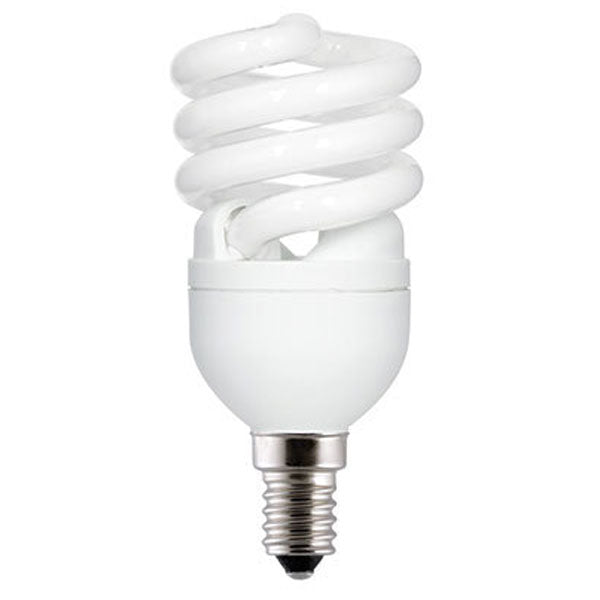 GE T2 Spiral 240V 12W E14 Very Warm White