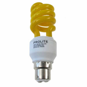 Energy Saving Spiral Helix 15W B22d Yellow