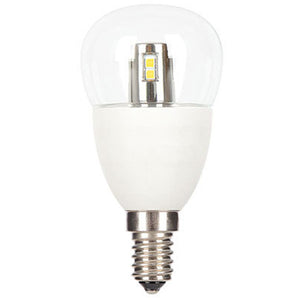 GE LED P45 6W SES Very Warm White Clear Dimmable