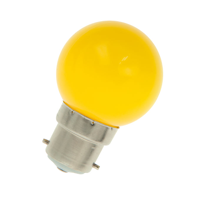 Bailey - 80100034047 - LED Party G45 B22d 1W Yellow