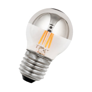 Bailey - 143613 - LED FIL G45 TM Silver E27 DIM 4W (29W) 300lm 827 Light Bulbs Bailey - The Lamp Company