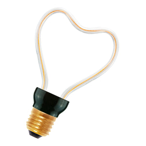 Bailey 80100040302 - Spiraled Silhouette Heart E27 8W 2200K Dimm Bailey Bailey - The Lamp Company