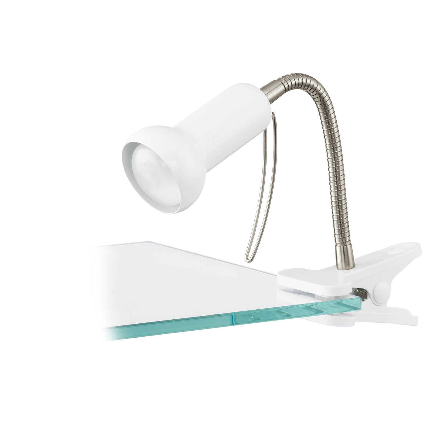 Flexible store clip lamp