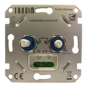 Bailey 92900040039 - Tradim 2494 LED Tronic Dimmer Duo 2 x 100W Bailey Bailey - The Lamp Company