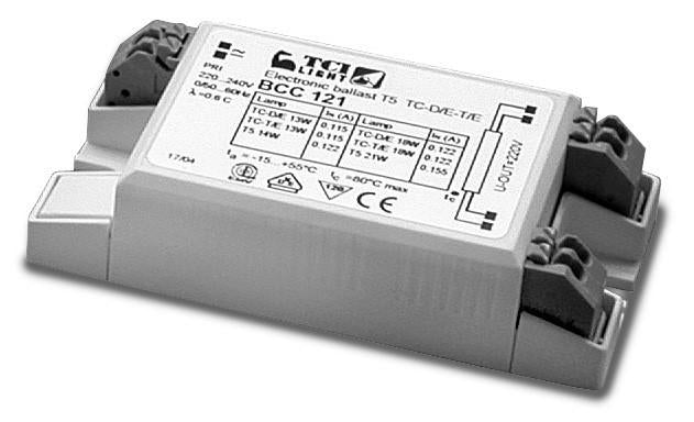 TCI BCC 116 - Mini Electronic Ballast T5-4-13W,  TC-S/E - 5-11W