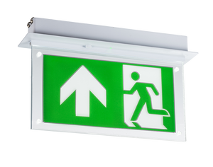 Knightsbridge EMLREC 230V 2W Recessed LED Emergency Exit sign - Knightsbridge - Sparks Warehouse