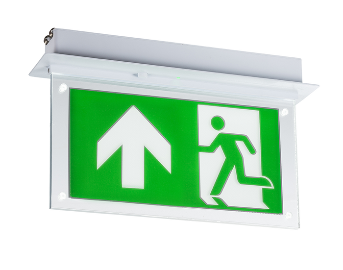 Knightsbridge EMLREC 230V 2W Recessed LED Emergency Exit sign