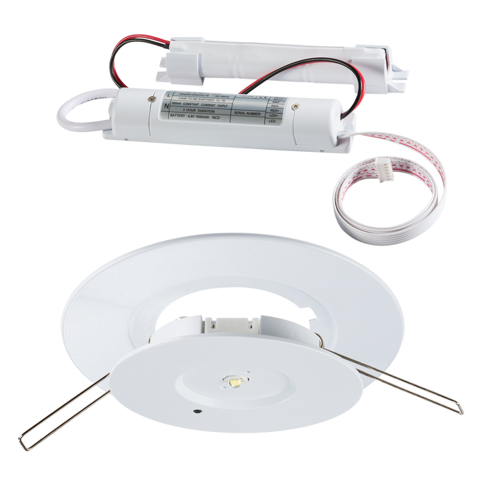 Knightsbridge EMPDL 3W LED EMERGENCY DOWNLIGHT (Non-maintained )