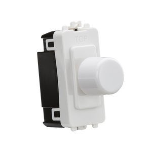 Knightsbridge GDM022U 6A 1G 2-way Dummy Dimmer Module - White - Knightsbridge - Sparks Warehouse