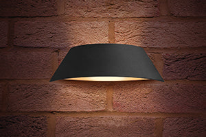 Integral ILDEA012 - OUTDOOR DECORATIVE WALL LIGHT VISTALUX IP65 400LM 9W 3000K UP/DOWN LIGHT DARK GREY