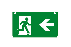 Integral ILEMAL035 - EMERGENCY LEGEND LEFT ARROW for 26M EM EXIT SIGN