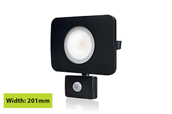 Integral ILFLC036POV - COMPACT TOUGH FLOODLIGHT V2 WITH PIR OV IP64 4500LM 50W 4000K 110 BEAM NON-DIMM 100LM/W BLACK