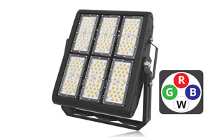 Integral ILFLRGBW035 - 80 X 135 BEAM 300W PRECISION PRO RGB+W FLOODLIGHT IP67 BLACK