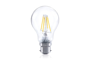 Integral ILGLSB22DC053 - OMNI FILAMENT GLS B22 470LM 4.5W 2700K DIMMABLE 300 BEAM CLEAR FULL GLASS