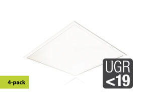 Integral ILP6060E010-4 - PANEL 600X600 4PACK 2800LM 30W 3000K TPA UGR<19  NON-DIMMABLE 93 LM/W EDGELIT