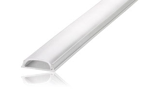 Integral ILPFB147 - PROFILE ALUMINIUM BENDABLE SURFACE MOUNT 2M FROSTED DIFFUSER 18 X 5.7MM INCLUDE 2 ENDCAPS AND 4 MOUNTING BRACKETS