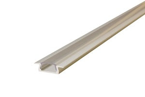 Integral ILPFR015 - PROFILE ALUMINIUM RECESSED 1M CLEAR DIFFUSER 22 X 6MM