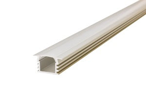 Integral ILPFR024 - PROFILE ALUMINIUM RECESSED 1M FROSTED DIFFUSER 22 X 12.2MM