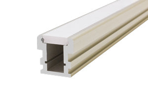 Integral ILPFR036 - PROFILE ALUMINIUM RECESSED 1M CLEAR DIFFUSER 26 X 26MM