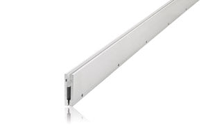 Integral ILPFR067 - PROFILE ALUMINIUM RECESSED 1M FROSTED DIFFUSER 6.1 X 25MM INCLUDE 2 ENDCAPS AND 11 SCREWS