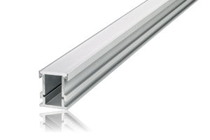 Integral ILPFR098 - PROFILE ALUMINIUM RECESSED 1M FROSTED DIFFUSER 21.3 X 26.1MM INCLUDE 2 ENDCAPS