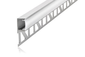 Integral ILPFR152 - PROFILE ALUMINIUM RECESSED 1M FROSTED DIFFUSER  INCLUDE 2 ENDCAPS