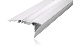 Integral ILPFS107 - PROFILE ALUMINIUM STAIR SURFACE MOUNT 1M FROSTED DIFFUSER INCLUDE 2 ENDCAPS AND 4 SCREWS