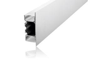 Integral ILPFS117 - PROFILE ALUMINIUM SURFACE MOUNT 1M FROSTED DIFFUSER INCLUDE 2 ENDCAPS AND 8 SCREWS