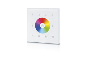 Integral ILRC017 - RF WALL MOUNT TOUCH RGBW 4 ZONE 100-240 AC INPUT WHITE