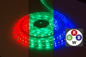 Integral ILSTRGBWB028E - STRIP IP65 5M RGB+W 3000K 24V 12W/M 72LED/M 12MM WIDTH 115 BEAM BAG PACK