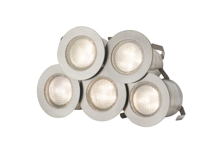 Knightsbridge KIT16WW IP65 230V 10 x 0.2w Warm White LED Kit 3000K