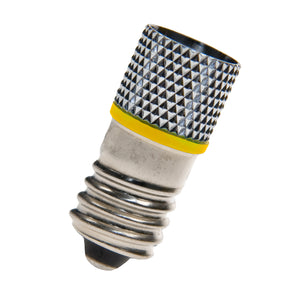 Bailey LE2808C024Y - E10 T10X25 M.LED Yellow 24V ACDC Bailey Bailey - The Lamp Company