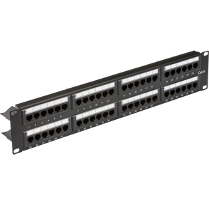 Knightsbridge NET48C6 19� 2U 48-port UTP CAT6 patch panel - Knightsbridge - Sparks Warehouse