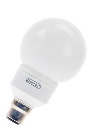 Bailey - OMC6902 - CFL Globe B22d 240V 11W/827 Opal Dimm Light Bulbs Omicron - The Lamp Company