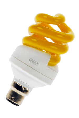 Bailey - OMC8318 - Bug Lamp B22d 240V 18W Yellow Light Bulbs Omicron - The Lamp Company