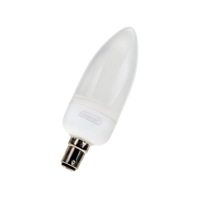 Bailey - OMC9718 - CFL Candle Ba15d 240V 7W/827 Opal