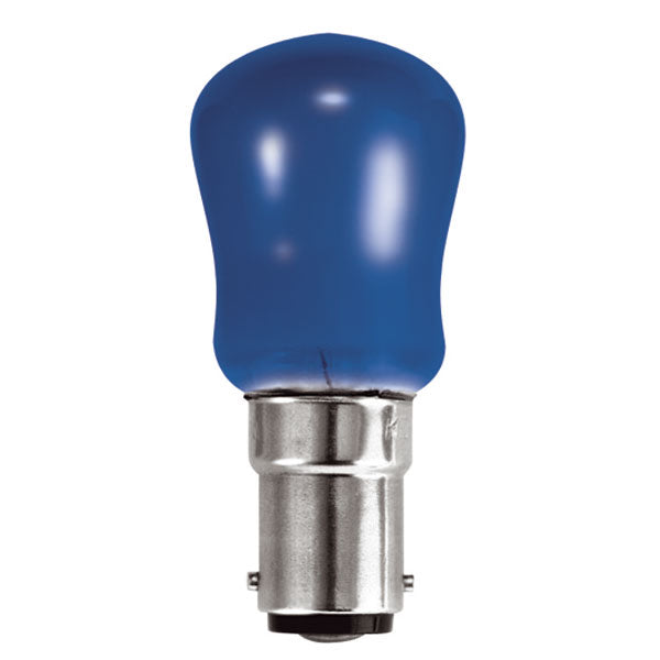 Crompton Pygmy 240V 15W B15d Blue