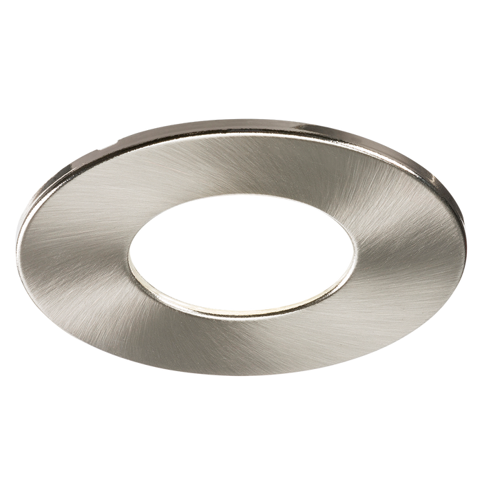 Knightsbridge RW6FBC Flat Brushed Chrome Bezel for RW6 IP65 Downlights