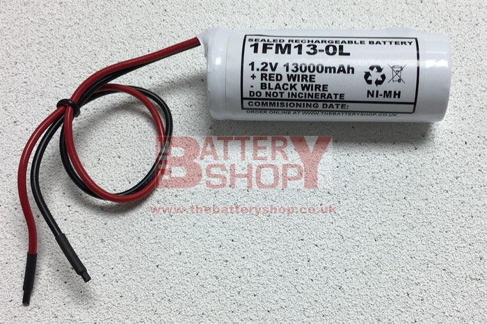 TBS 1FM13-0L 1.2v 13.0Ah Ni-Mh Battery