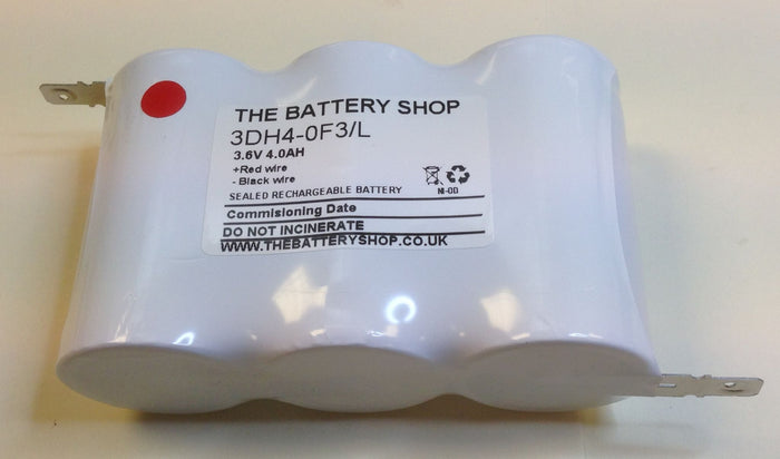 TBS 3DH4-0F3/L 3.6v 4000mAh Battery Pack