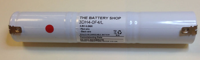 TBS 3DH4-0F4/L 3.6v 4.0Ah Emergency Lighting Battery Pack