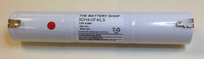 TBS 3DH4-0F4/LS 3.6v 4.0Ah Ni-Cd Battery Pack (B644, B167/34, B576, B776)