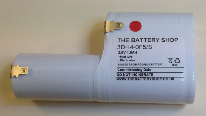 TBS 3DH4-0F5/S 3.6v 4.0Ah Ni-Cd Battery Pack