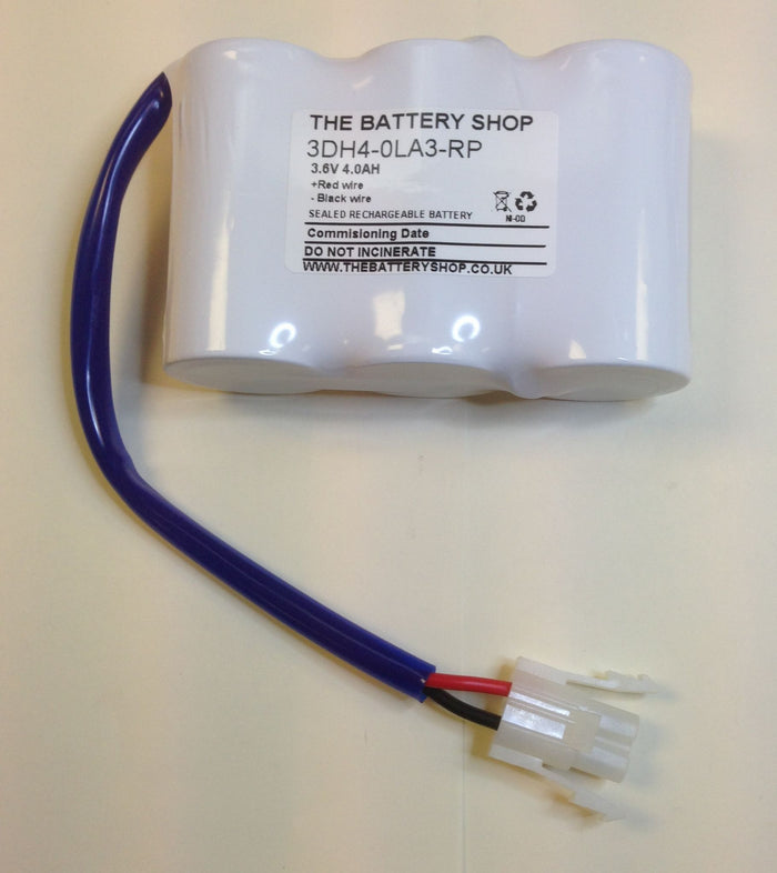 TBS 3DH4-0LA3-RP 3.6v 4000mAh Battery Pack