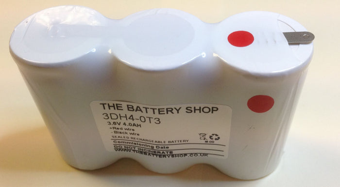 TBS 3DH4-0T3 3.6v 4000mAh Battery Pack