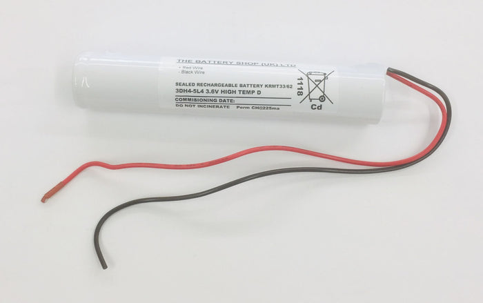 TBS 3DH4-5L4 3.6v 4.5Ah Ni-Cd Battery Pack