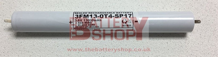 TBS 3FM13-0T4-SP17 3.6v 13.0Ah Ni-Mh Battery Pack