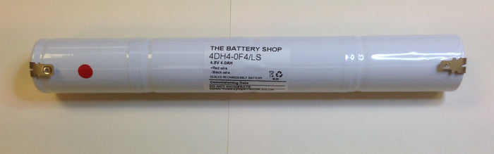 TBS 4DH4-0F4/LS 4.8v 4.0Ah Ni-Cd Battery Pack (B616, B812, B170/44) - BA-4/4000DHB-T